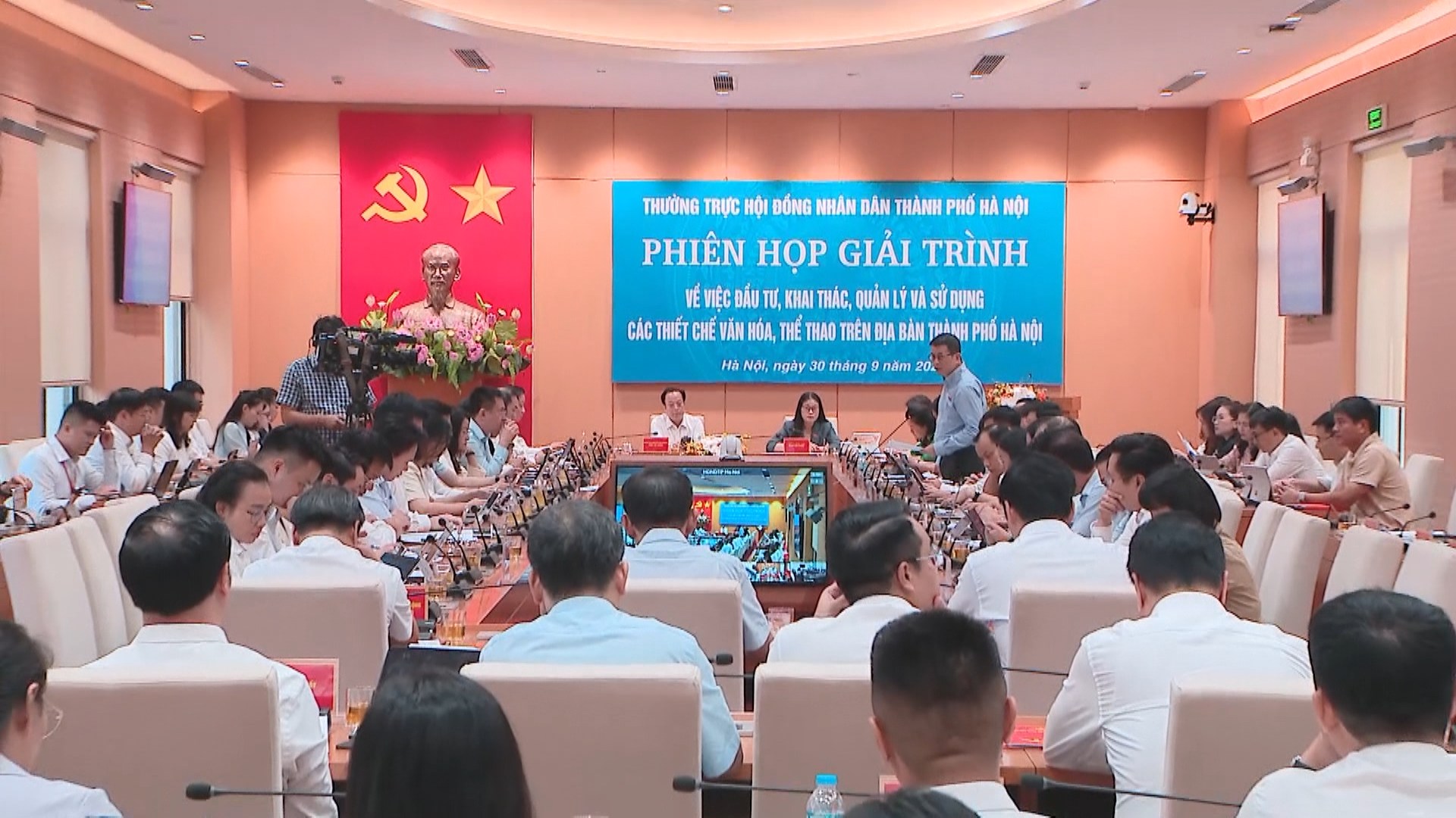 Công tác đầu tư các thiết chế văn hoá thể thao chưa đáp ứng nhu cầu thực tiễn 