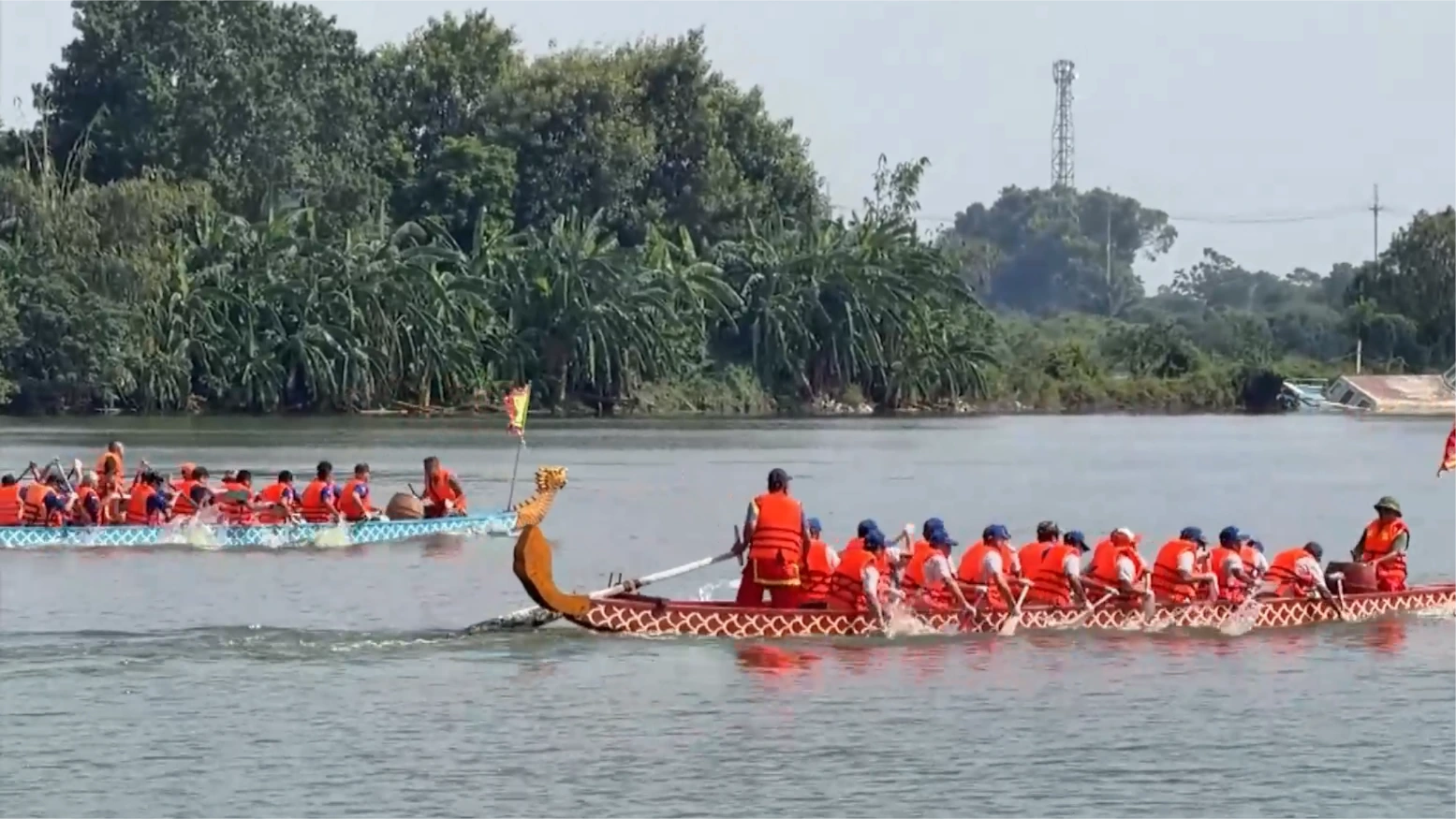 Làng Yên Duyên bảo lưu truyền thống bơi trải ngàn năm