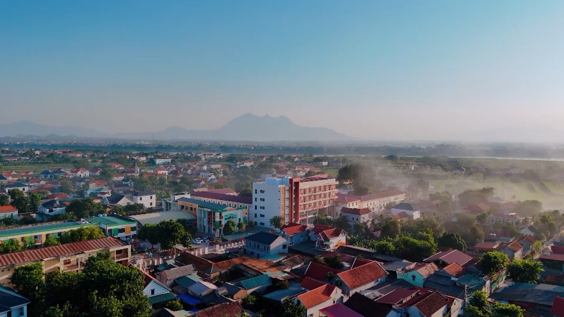 Ngôi trường mới giữa lòng xã đảo  