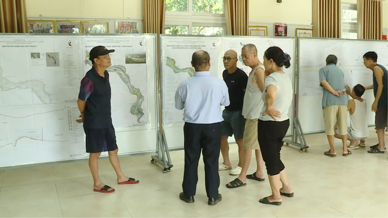 Phường Đông Ngạc triển khai lấy ý kiến về điều chỉnh Quy hoạch phân khu đô thị sông Hồng