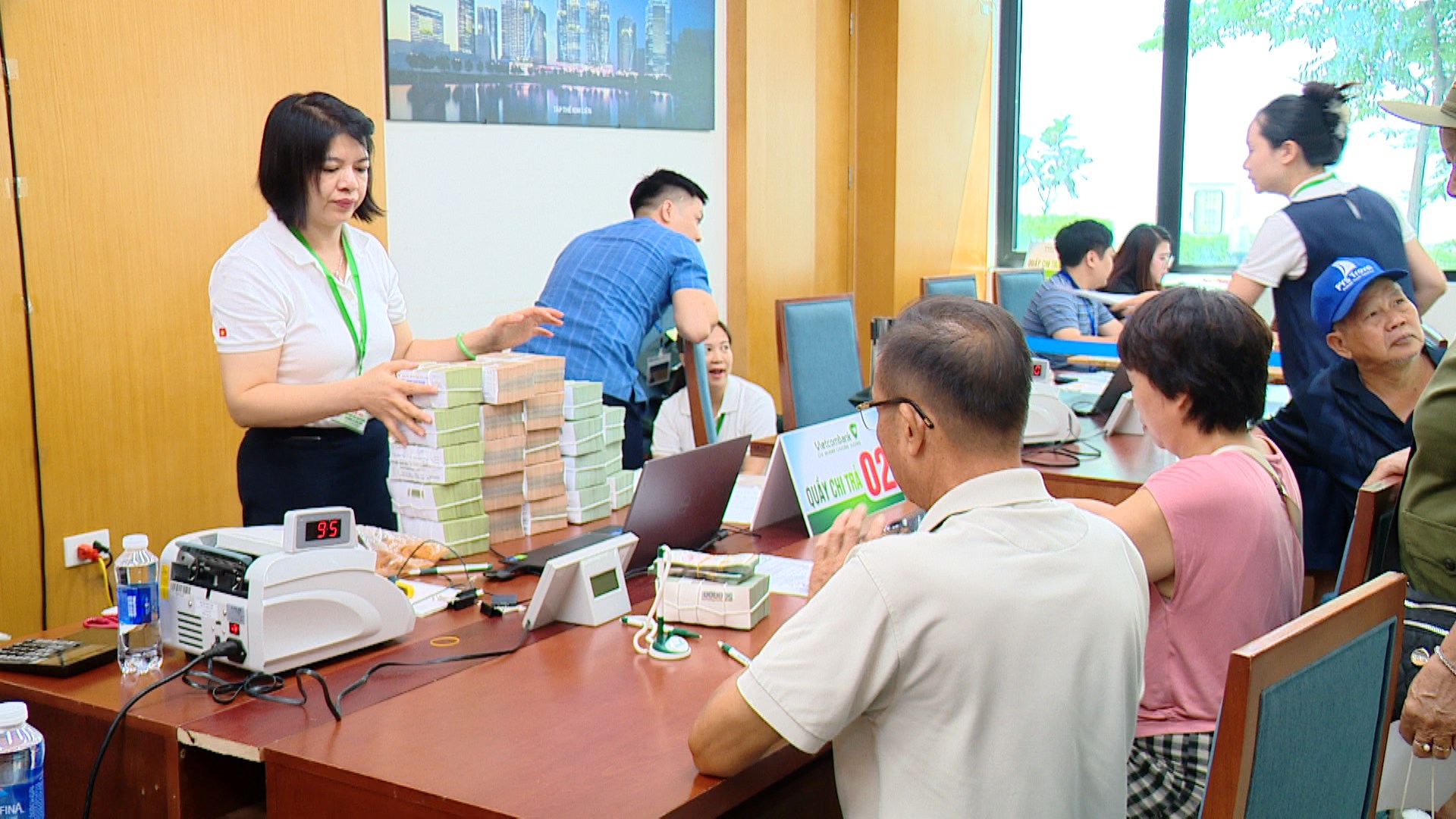 Bắt đầu chi trả tiền GPMB cho 20 hộ dân Vành đai 1