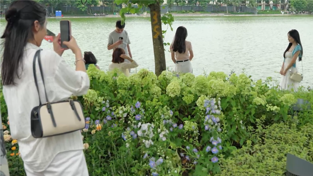 Những khoảng xanh quý giá giữa lòng đô thị