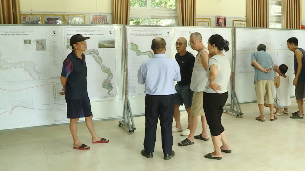 Phường Đông Ngạc đa dạng hình thức để dân góp ý Quy hoạch sông Hồng