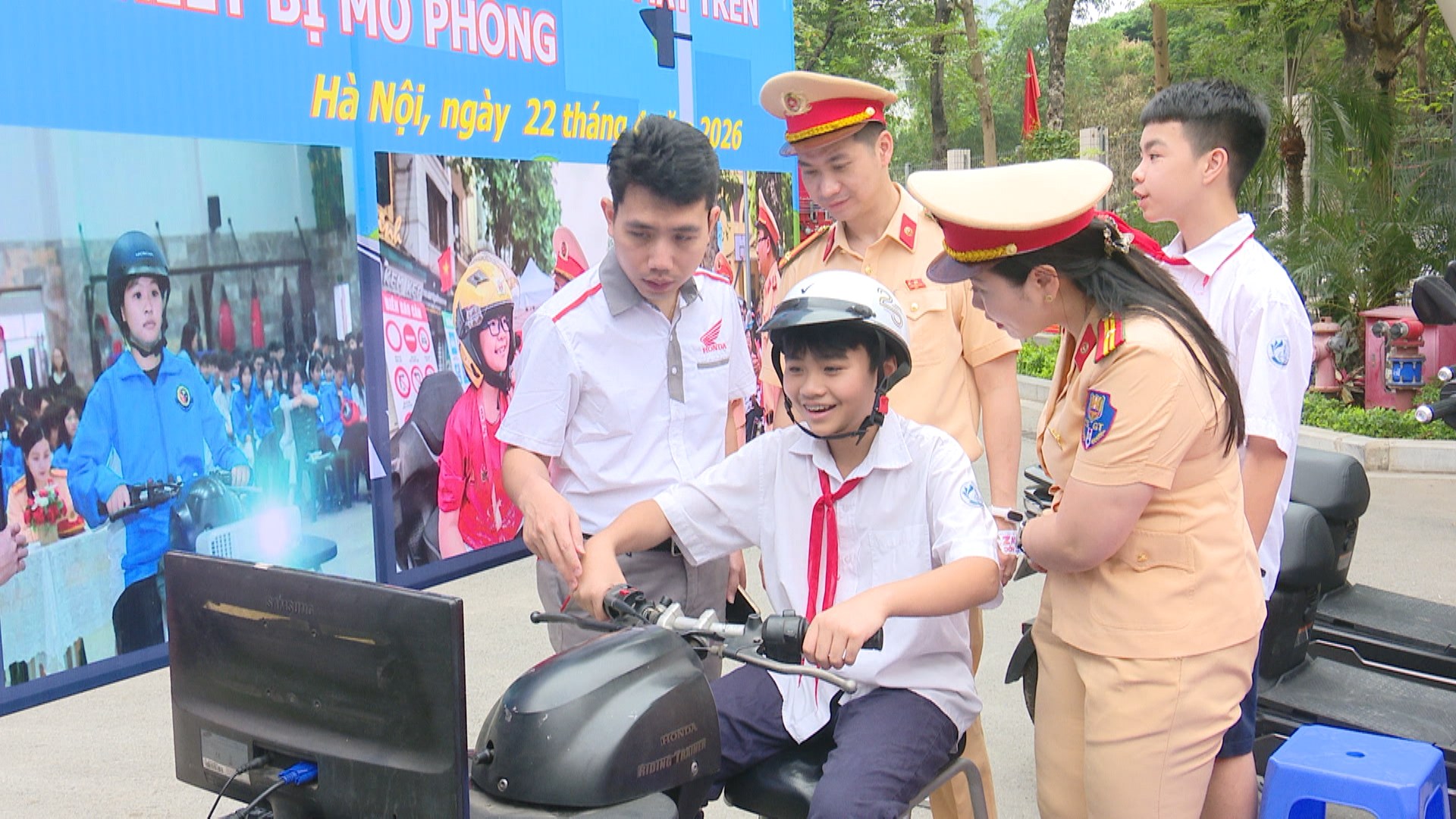 Tăng cường tuyên truyền pháp luật về giao thông cho học sinh