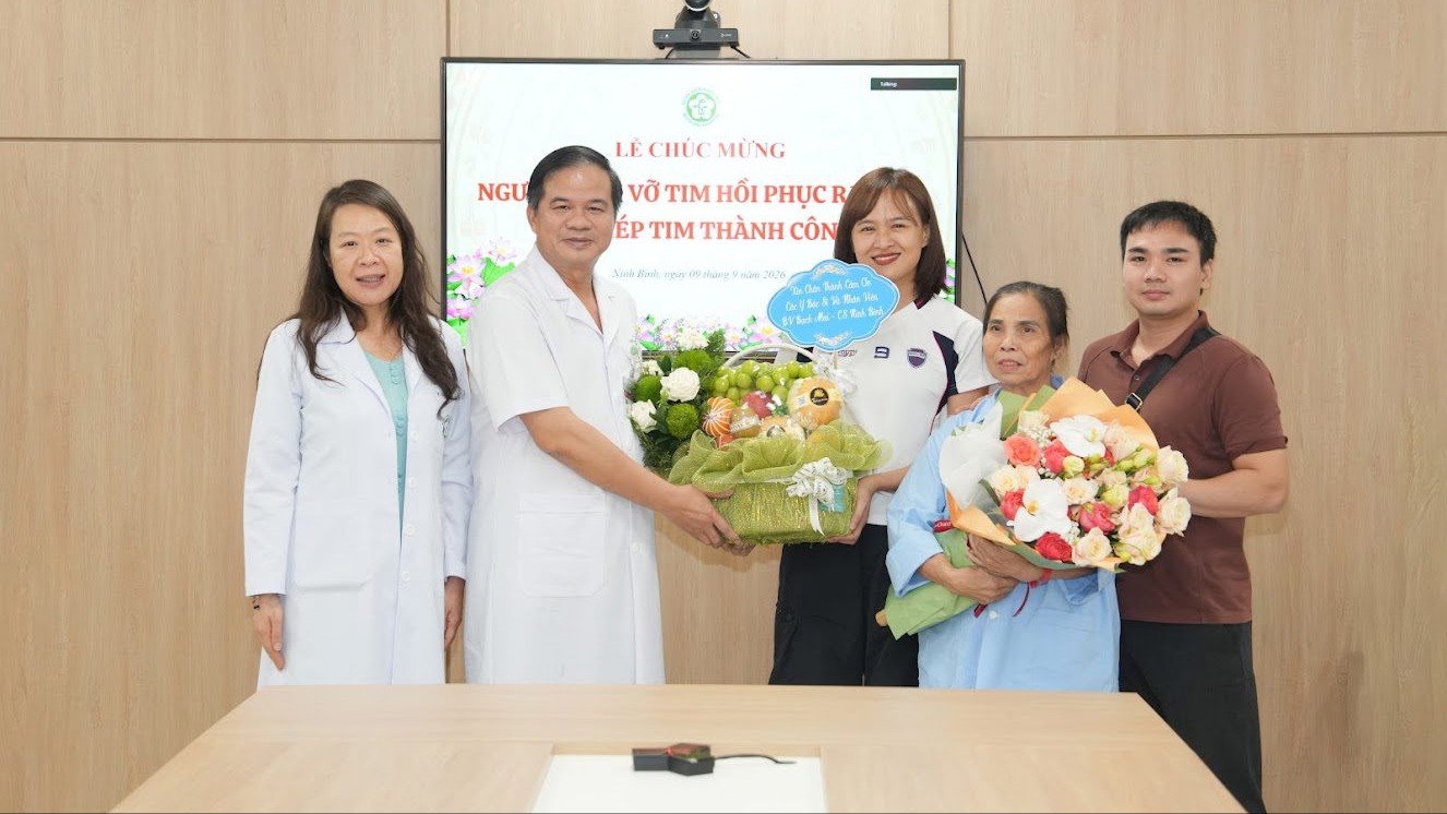 Giành lại sự sống cho bệnh nhân vỡ tim nguy kịch