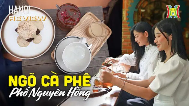 Khám phá con ngõ với gần 30 quán cà phê | HANOI Review | 01/08/2024