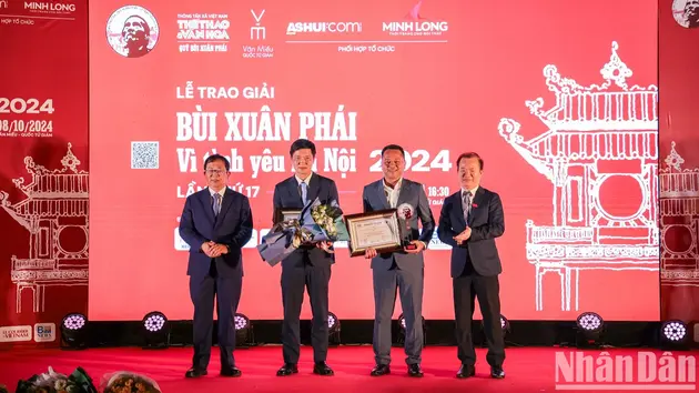 Trao giải Bùi Xuân Phái - Vì tình yêu Hà Nội