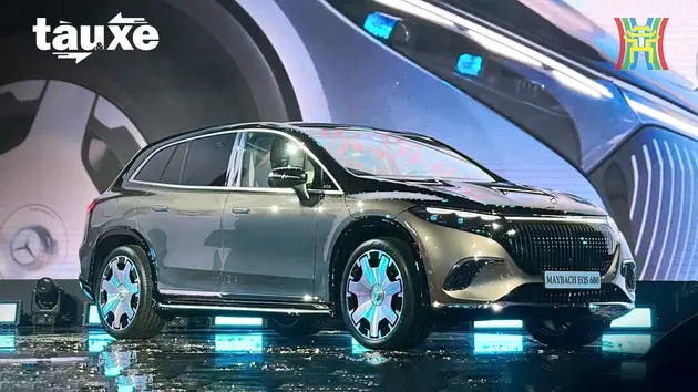 SUV điện siêu sang Maybach EQS 680 đầu tiên về Việt Nam | Bản tin Tàu và Xe | 11/10/2024