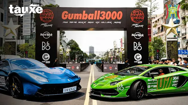 Hàng trăm siêu xe quy tụ tại Gumball 3000 | Bản tin Tàu và Xe | 15/09/2024