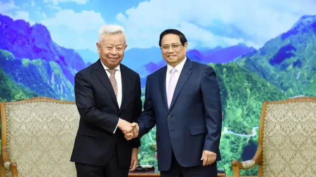 Thủ tướng tiếp Chủ tịch Ngân hàng AIIB