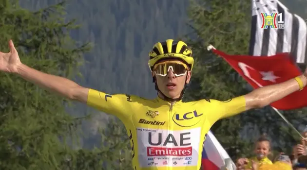 Tadej Pogacar chiến thắng chặng 20 Tour de France