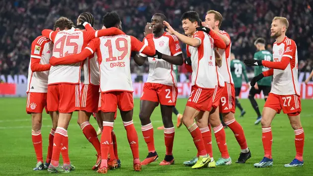 Bayern Munich củng cố vị trí thứ 2 tại Bundesliga