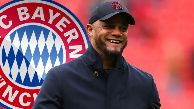 Bayern Munich bổ nhiệm Vicent Kompany làm HLV mới