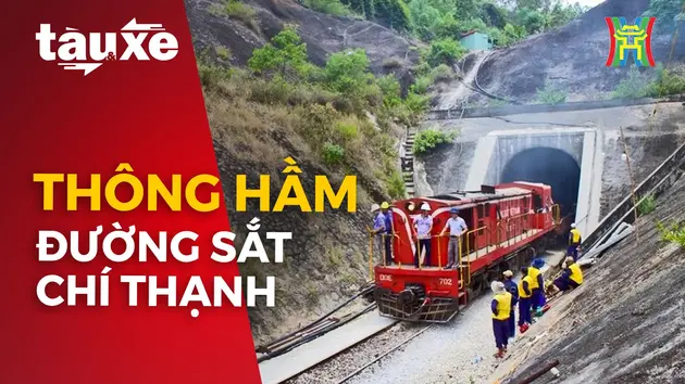 Thông hầm đường sắt Chí Thạnh sau 10 ngày sạt lở | Bản tin Tàu và Xe | 31/05/2024