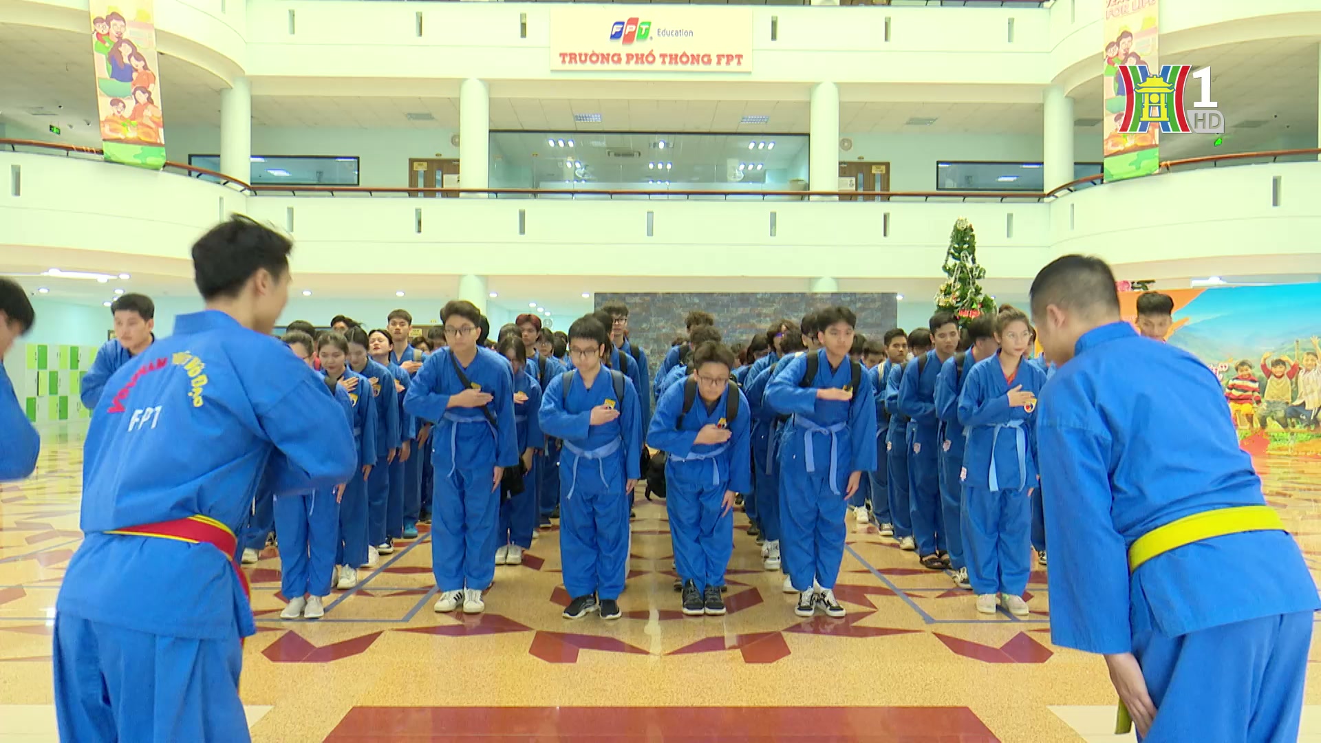 Trường THPT FPT chọn vovinam làm môn phát triển thể chất