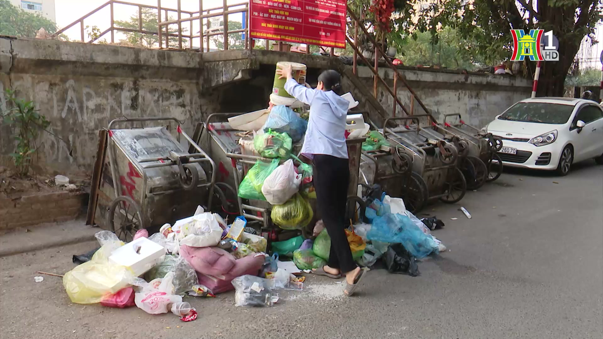 Phân loại rác tại nguồn chưa được thực hiện nghiêm túc