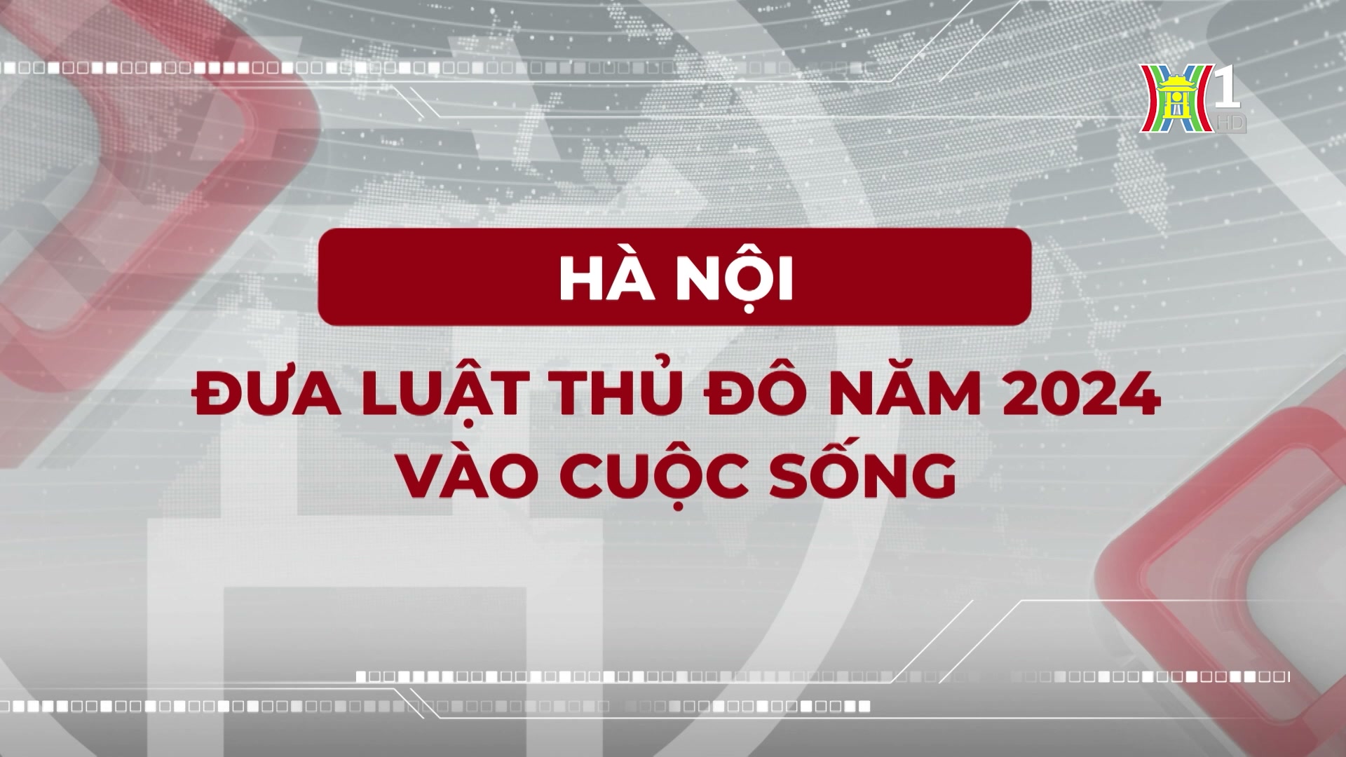 Hà Nội đưa Luật Thủ đô vào cuộc sống | Phóng sự tài liệu | 07/10/2024
