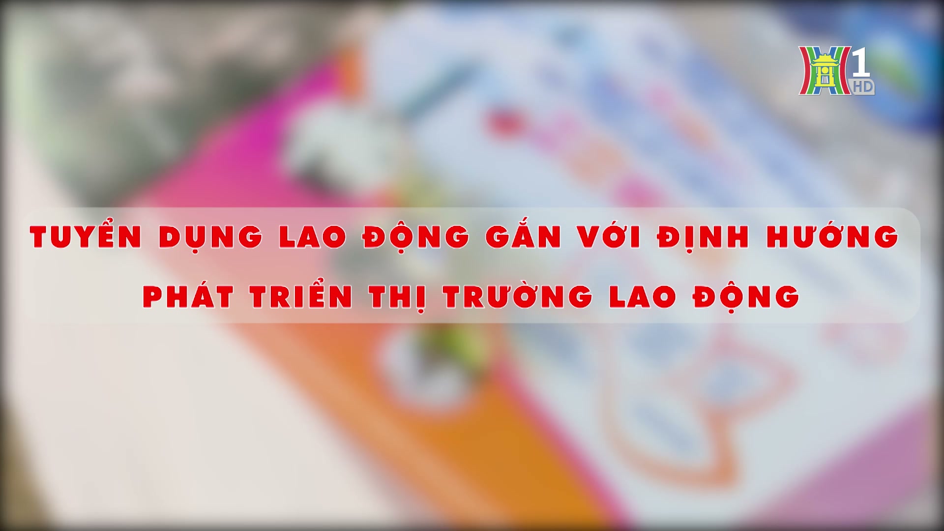 Tuyển dụng lao động gắn với định hướng phát triển thị trường lao động| Phóng sự | 16/11/2024