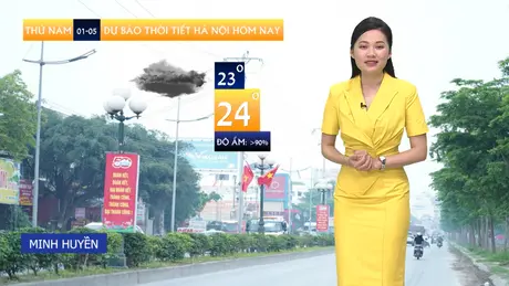 Dự báo thời tiết | 01/05/2025