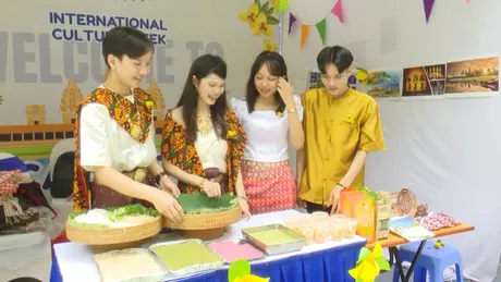 Sinh viên 10 quốc gia hội ngộ tại Bách khoa Hà Nội
