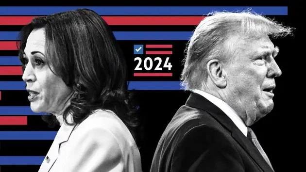 Ông Trump và bà Harris khác nhau thế nào?