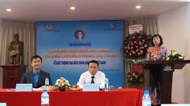 'Nhà báo Nguyễn Đức Cảnh với Báo chí Cách mạng Việt Nam'