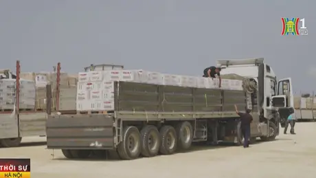 Israel mở lại cửa khẩu Erez cho phép viện trợ vào Gaza