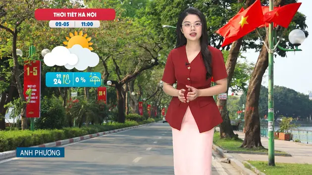 Dự báo thời tiết trưa | 02/05/2025