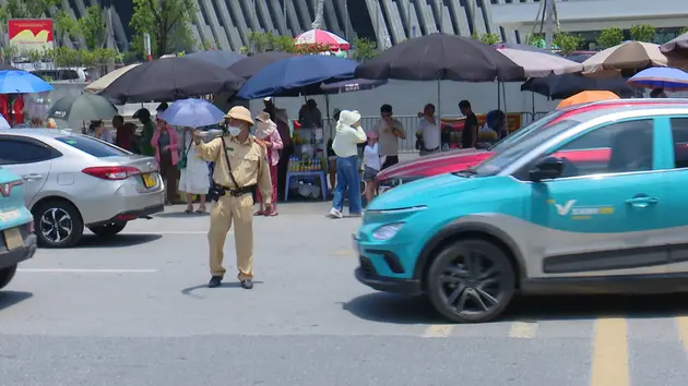 Đảm bảo trật tự an toàn giao thông tại điểm vui chơi