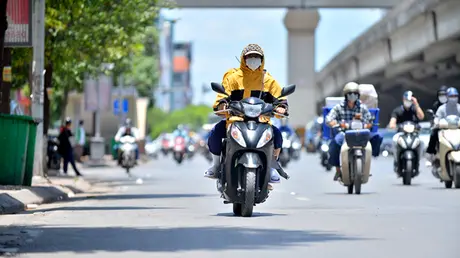 Thời tiết 2/6: Hà Nội nắng nóng gay gắt
