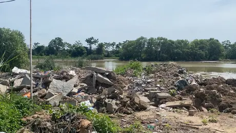 Nhiều diện tích hồ bị san lấp tại huyện Hoài Đức