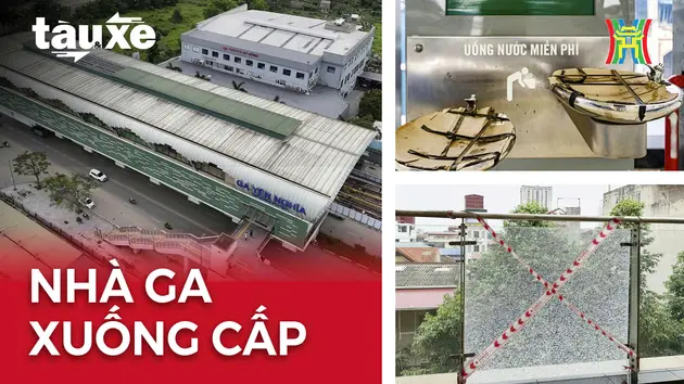 Nhiều hạng mục tuyến metro Cát Linh - Hà Đông hư hại | Bản tin Tàu và Xe | 02/06/2025