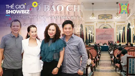 Cùng Tấn Minh, Khánh Linh 'Chạm miền ký ức Hà Nội' | Thế giới Showbiz | 02/10/2024