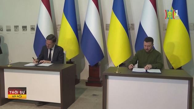 Hà Lan và Ukraine ký thỏa thuận an ninh