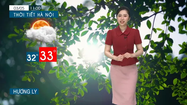 Dự báo thời tiết tối | 03/05/2025