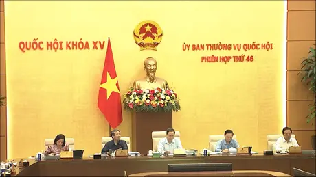 UBTV Quốc hội cho ý kiến 32 dự thảo luật, nghị quyết