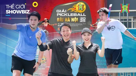 'Pickleball Đài Hà Nội 2025' thu hút nhiều gương mặt nổi tiếng | Thế giới Showbiz | 03/06/2025