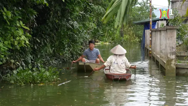 Tân Tiến những ngày sau lũ 