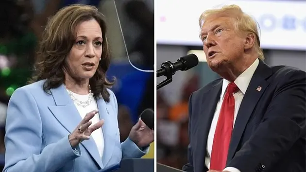 Trump - Harris bám đuổi sít sao tại 7 bang chiến địa