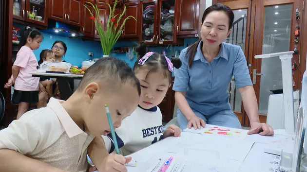Mùa hè đong đầy yêu thương bên ông, bà