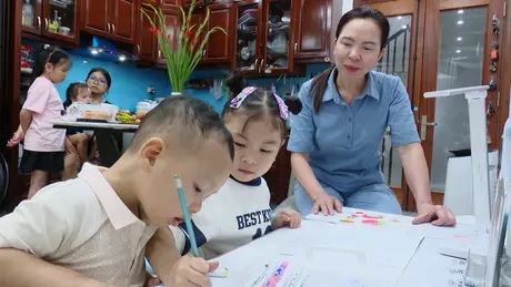Mùa hè đong đầy yêu thương bên ông, bà