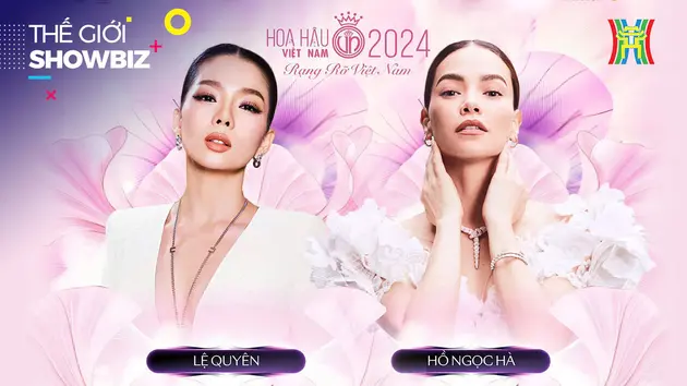 Lệ Quyên - Hà Hồ đứng chung sân khấu 