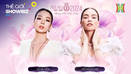 Lệ Quyên - Hà Hồ đứng chung sân khấu 