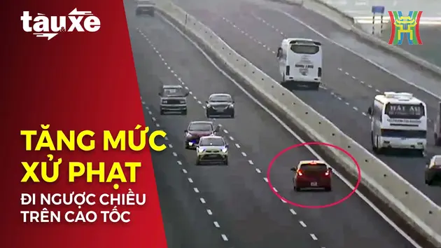 Đề xuất tăng mức xử phạt khi đi ngược chiều trên cao tốc | Bản tin Tàu và Xe | 04/10/2024