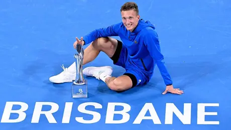 Jiri Lehecka đăng quang ngôi vô địch giải Brisbane International