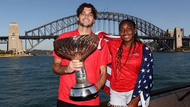 Taylor Fritz giúp ĐT Mỹ vô địch giải Untied Cup 2025