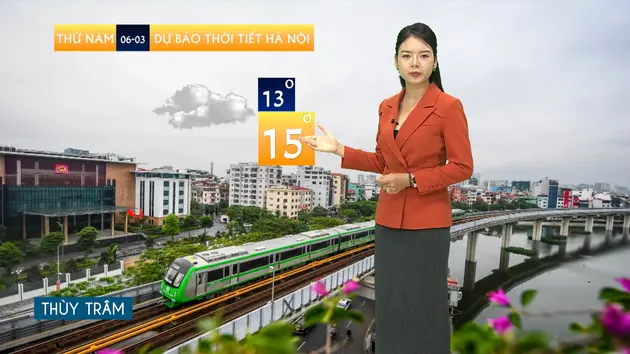 Dự báo thời tiết trưa | 06/03/2025