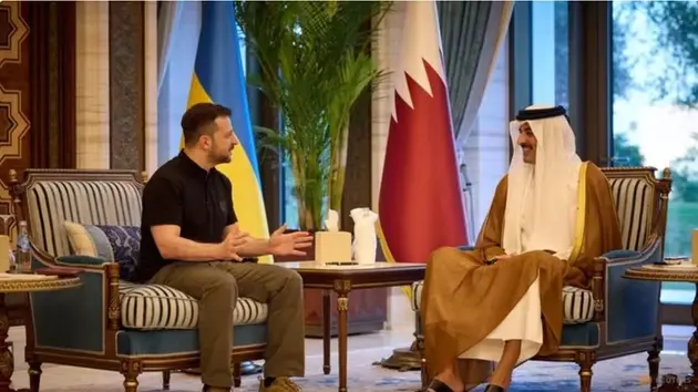 Tổng thống Ukraine thăm Qatar bàn cách chấm dứt xung đột