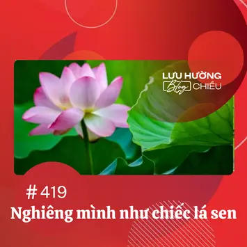 Nghiêng mình như chiếc lá sen