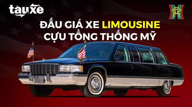 Đấu giá xe Limousine bọc thép của cựu Tổng thống Mỹ | Bản tin Tàu và Xe | 07/01/2025